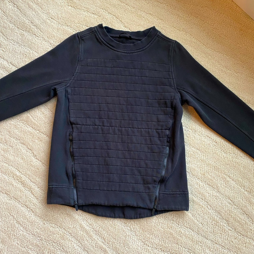 Lululemon black crew sweatshirt